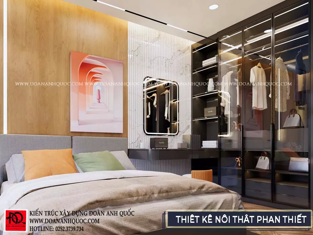 Vẻ đẹp hiện đại của bảng thiết kế nội thất Phan Thiết sang trọng
